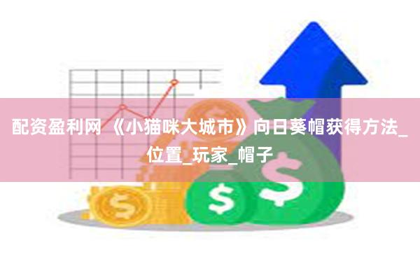 配资盈利网 《小猫咪大城市》向日葵帽获得方法_位置_玩家_帽子