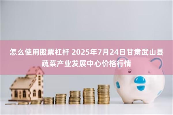 怎么使用股票杠杆 2025年7月24日甘肃武山县蔬菜产业发展中心价格行情
